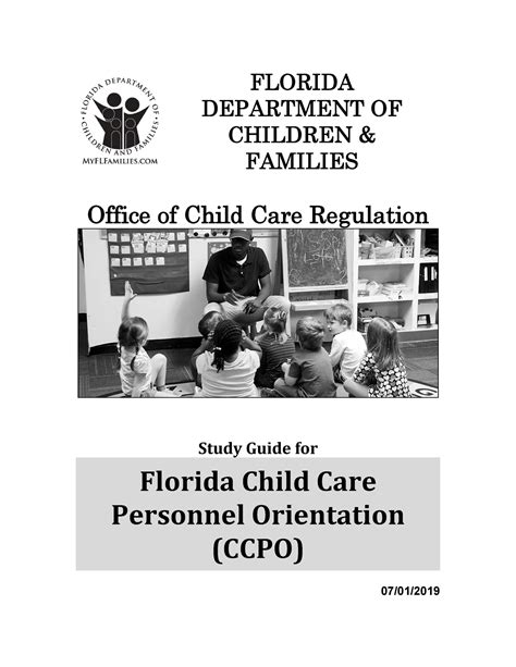 dcf florida child care training login